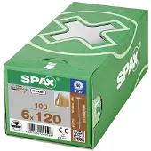 Spax TELLERKOPF T-STAR PLUS T30 TEILGEWINDE WIROX 100ST 6x120