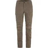 Fjällräven - Women's Abisko Hybrid Trail Trousers Zip-Off - Trekkinghose Gr 50 braun