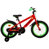 Volare Rocky Kinderfahrrad - Jungen - 16 Zoll - Rot