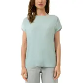 QS Kurzarmshirt mit Ärmelaufschlag