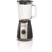 Morphy Richards 403010, Tischplatten-Mixer, 1,5 l, Pulsfunktion, 400 W, Grau, Transparent