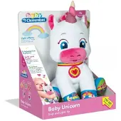 Clementoni Einhorn Silverbelle interaktives Plüschtier