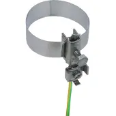 Dehn Erdungsrohrschelle D 27-60mm mit Verbindungsschelle 2x4 - 540910