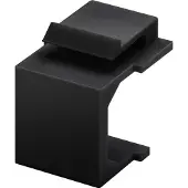 Goobay Keystone Abdeckung (4-er Pack), Schwarz, Schwarz