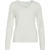 Vila Viril V-ausschnitt Strickpullover