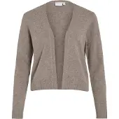 Vila Viril Kurzer Offener Strickjacke