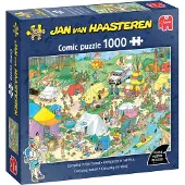Plenty Gifts Jan van Haasteren - Camping im Wald (1000 Teile), 1000 Stück(e), Landschaft, 15 Jahr(e)