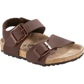 Birkenstock - Kid's New York Birkibuc - Sandalen Gr 27 - Narrow braun