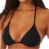 Rip Curl - Women's Premium Surf Sliding Tri - Bikini-Top Gr S schwarz