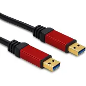 DeLOCK 3.0m USB 3.0 A, 3 m, USB A, USB A, USB 3.2 Gen 1 (3.1 Gen 1), Männlich/Männlich, 5 Gbit/s