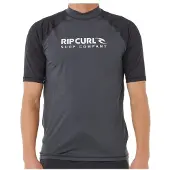 Rip Curl RipCurl Shock UPF Short Sleeve black marle (3442) S
