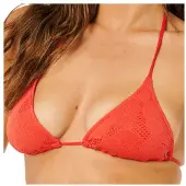 Rip Curl - Women's Oasis Sliding Tri - Bikini-Top Gr XXL rot