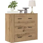 vidaXL Sideboard Artisan-Eiche 80x33x70 cm Holzwerkstoff
