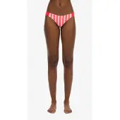 Superdry für Damen. W3010391A Rosa gestreifte Bikinihose mit auffälligem Design (XL), Strandbekleidung, Recyceltes Polyester, Nachhaltig