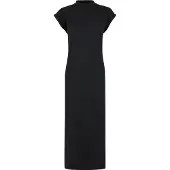 Build Your Brand Kurzarm Langes Kleid