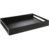 Leopold Vienna Tablett MDF Schwarz 47,5 x 35 cm