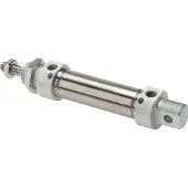 EMC ISO 6432 Runder doppeltwirkender Zylinder 20-25mm - magnetisch - dämpfend