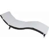 Garden Pleasure Sonnenliege Caracas braun Aluminium