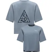 Salewa - Women's Eagle Loose T-Shirt - Funktionsshirt Gr 36 grau
