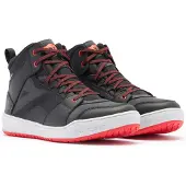 Dainese Suburb D-WP Schuhe Schwarz Weiß Rot Lava Größe 39