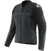 Dainese Racing 5 Damen Lederjacke (IT48) schwarz, 42