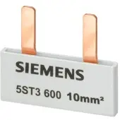 Siemens 5ST3602 Stiftsammelschiene 10mm2, 1-phasig, 12x 1PH, 212mm - 10 Stück