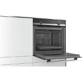 Siemens Backofen "HB510ABR1", Energieeffizienz: A, silber (silberfarben), B:59,4cm H:59,5cm T:54,8cm, Backöfen, 3D-Heißluft für gleichmäßige Hitzeverteilung & perfekte Ergebnisse, Backofen