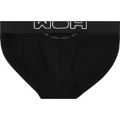 WOH String "String Sexy Fun Tanga-Slip 1er Pack", Herren, Gr. L, schwarz, Obermaterial: 95% Baumwolle CO. 5% Elasthan EL., Unterhosen String