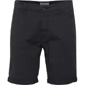 Blend Chinoshorts "Chinoshorts BHBrix", Herren, Gr. XXL, N-Gr, schwarz, Obermaterial: 97% Baumwolle CO. 3% Elasthan EL., Hosen Chinoshorts