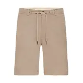 Kronstadt Chinoshorts "Chinoshorts KSSiero", Herren, Gr. L, N-Gr, braun (fungi), Obermaterial: 97% Baumwolle CO. 3% Elasthan EL., Hosen Chinoshorts