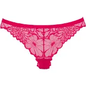 LASCANA String aus floraler Spitze, elastisches Material, unifarbenes Design