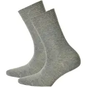 Hudson Socken "ONLY 2-PACK" Komfortbund mit weitem Fußausschnitt