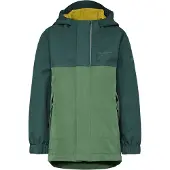 Vaude - Kid's Caprea Rain Jacket - Regenjacke Gr 104 grün/blau