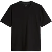 Marc O'Polo T-Shirt , Herren, Gr. M, schwarz, Obermaterial: 100% Baumwolle, Rundhals, Shirts T-Shirt, relaxed fit aus schwerem Bio-Baumwoll-Jersey