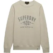 Superdry für Herren. M2014474A Graues ?Merchant Vintage?-Sweatshirt (S), Lässig, Baumwolle