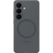 Samsung Handyhülle "Silicone Magnet Case für Galaxy S26", grau (schwarz), Smartphones, Hüllen, Backcover, Schutzhülle, Handyschutzhülle, Case, Schutzcase, stoßfest, Handyhülle
