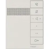 Hager RTQ620X Innenstation audio, IP über 2-Draht, Freisprechen, intercom speak, weiß