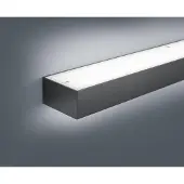 HELESTRA Theia LED-Wandleuchte, matt schwarz 90 cm