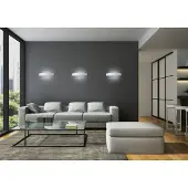 HELESTRA Yona LED-Wandlampe, weiß, 27,5 cm