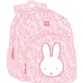 Safta Miffy Flowers Rucksack Rosa Rosa One Size
