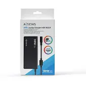 Aisens ASLC-90WAUTO-BK, Universal, Drinnen, 100 - 240 V, 50 / 60 Hz, 90 W, 15 - 20 V