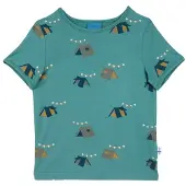 Finkid - Kid's Ilta Sun - T-Shirt Gr 80/90 türkis