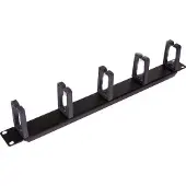 Alantec PK009, Kabelhalter, Wand, Kunststoff, Schwarz