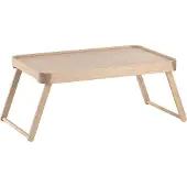 Zone Denmark Tablett mit ausklappbarem Gestell Inu braun, Designer Neu Studio, 49.5x3.5 cm/22.2x32 cm