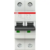 ABB S202-D16 Sicherungsautomat D-Char., 6 kA, 16 A, 2P 2CDS252001R0161