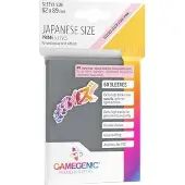 GameGenic GGS10126ML - PRIME Hüllen in japanischer Grösse, dunkelgrau (60 Hüllen)
