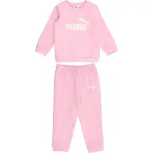Puma Unisex Baby Minicats Crew Set Fl Inf Strickanzüge, Pink Shimmer, 86 EU