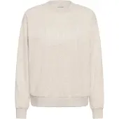 Kaffe Sweatshirt KAmelody Loose fit in Feather Gray Melange | Gr.: XXL