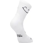 Sporcks Happy Mode Socken Weiß, Größe XS.