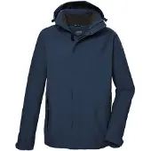 Killtec Funktionsjacke "KOS 87 MN JCKT", Herren, Gr. XXL, ocean, Obermaterial: 100% Polyester.Futter: 100% Polyester, Jacken Funktionsjacke, Wasser- und winddicht, atmungsaktiv, abnehmbare Kapuze